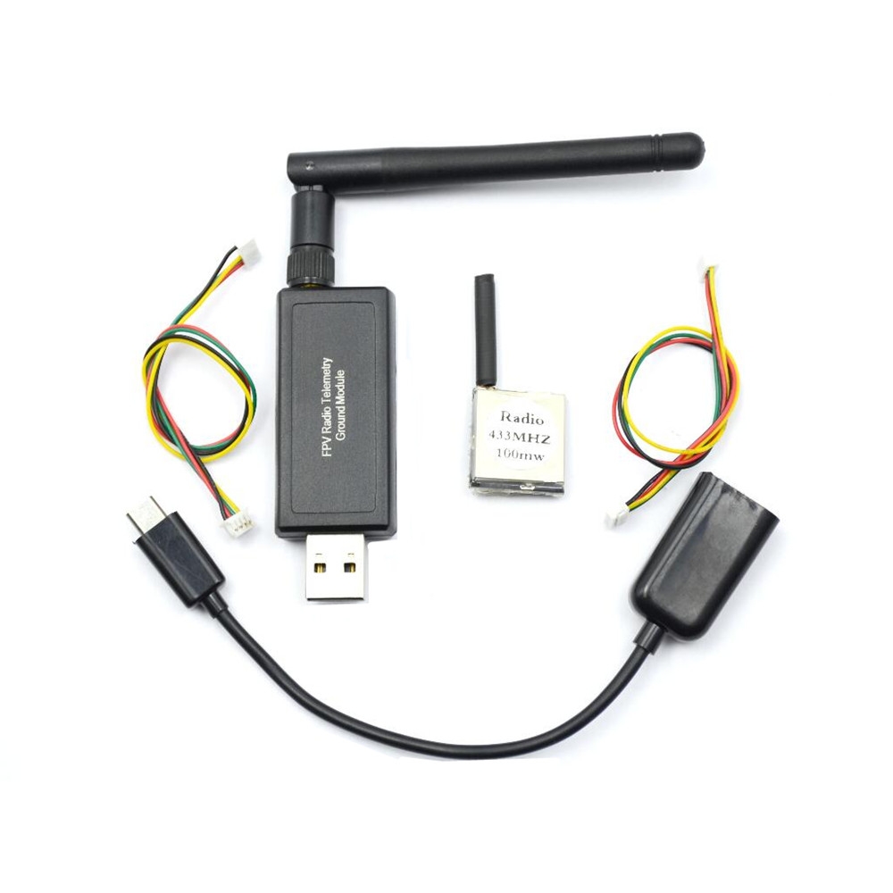 Mini 3DR Radio Telemetry 433MHz 915MHz w/ Case for APM PX4 Pixhawk MWC Flight Controller