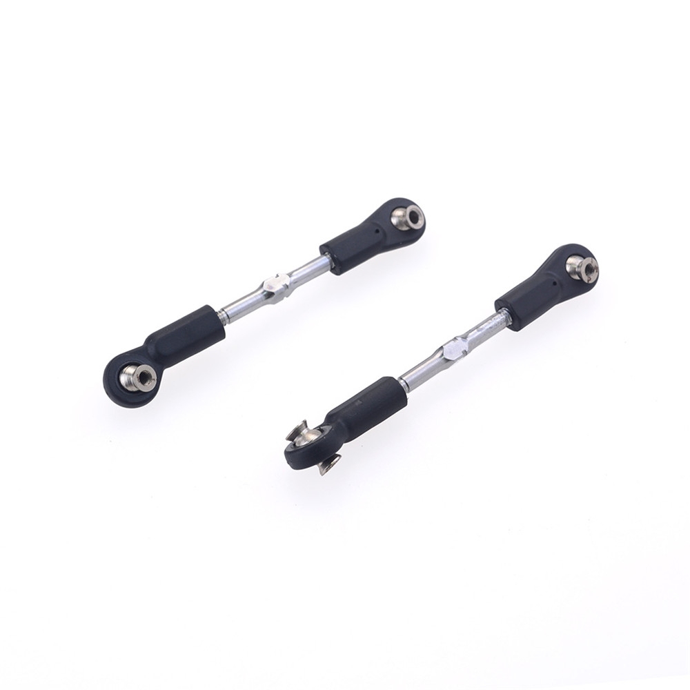 2PCS ZD Racing 8124 Metal 75-85mm Steering Rod for 9116 08427 1/8 Rc Car Model Parts