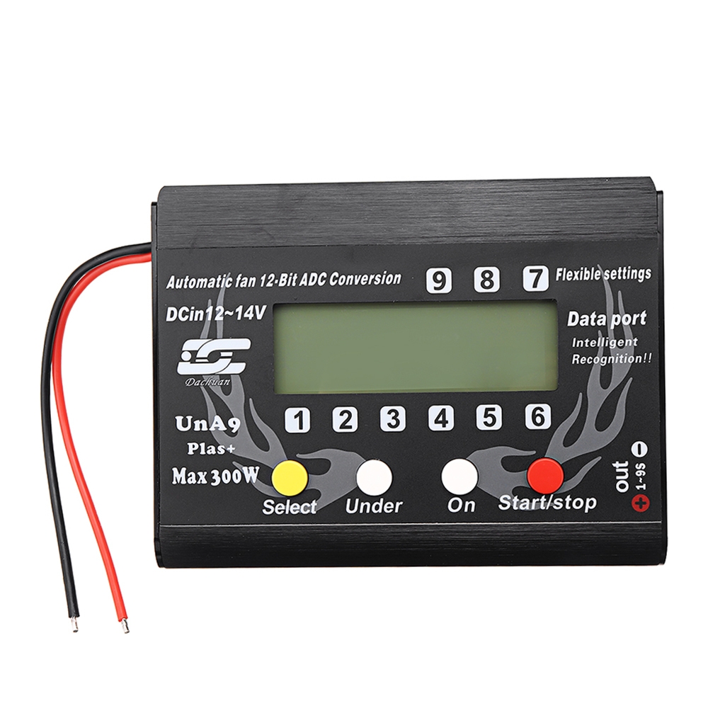 UN-A9 PLUS+ 300W 12A Balance Charger Discharger With Parallel Charging Board for 2-9S Lipo Battery