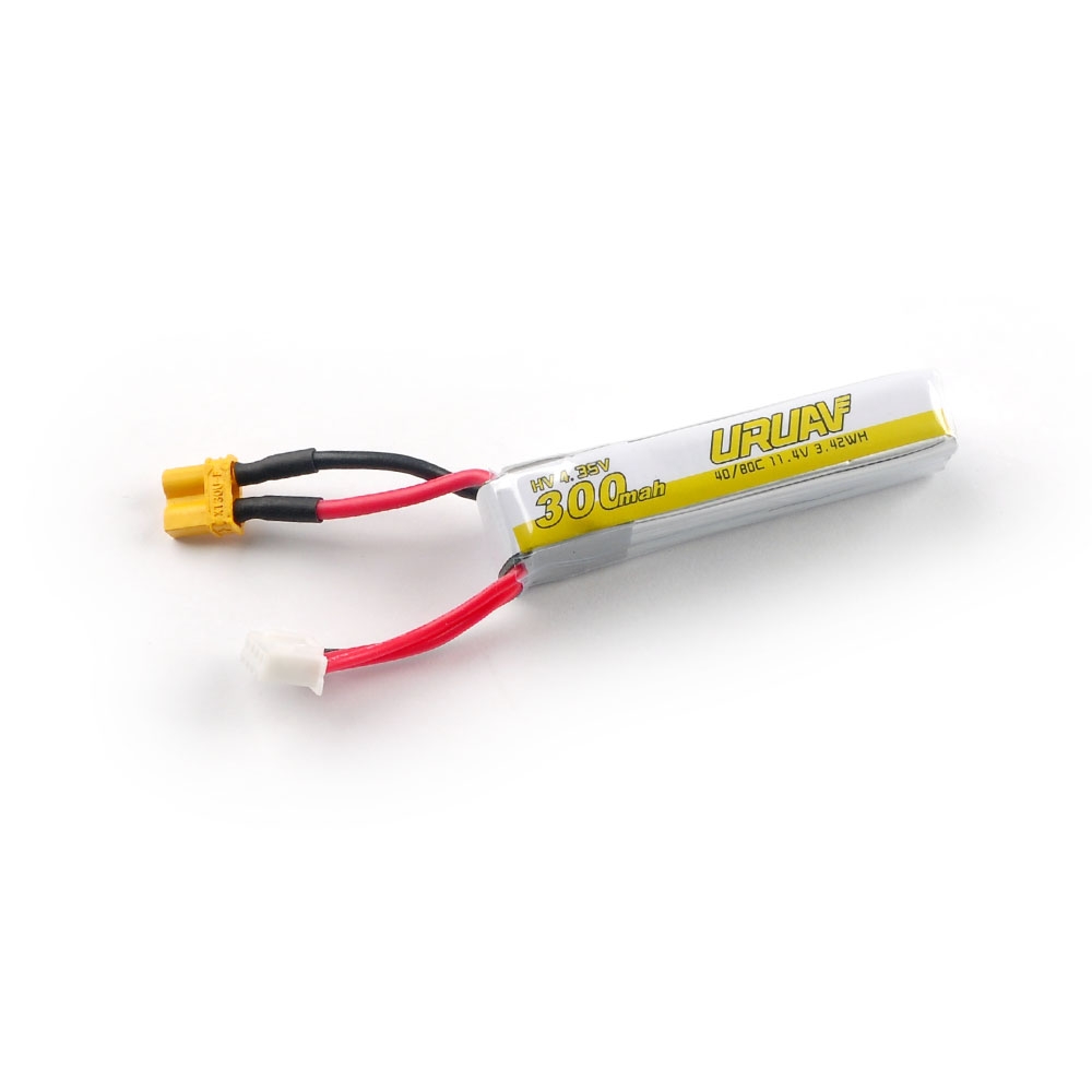 URUAV UR85/UR85HD FPV Racing Drone Spare Part 11.1V 300mAh 40C/80C Lipo Battery