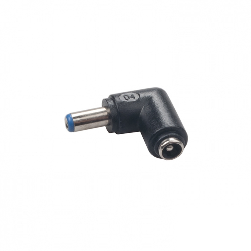 50x 5.5mm X 2.1mm Right Angle DC Power Male Plug Connectors - Plastic Raw End
