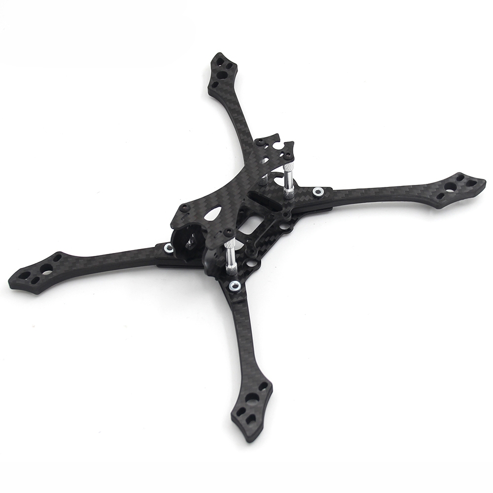 Bat 220 220mm Wheelbase 5 Inch 6mm Milling Arm T700 Carbon Fiber FPV Racing Frame Kit 70g