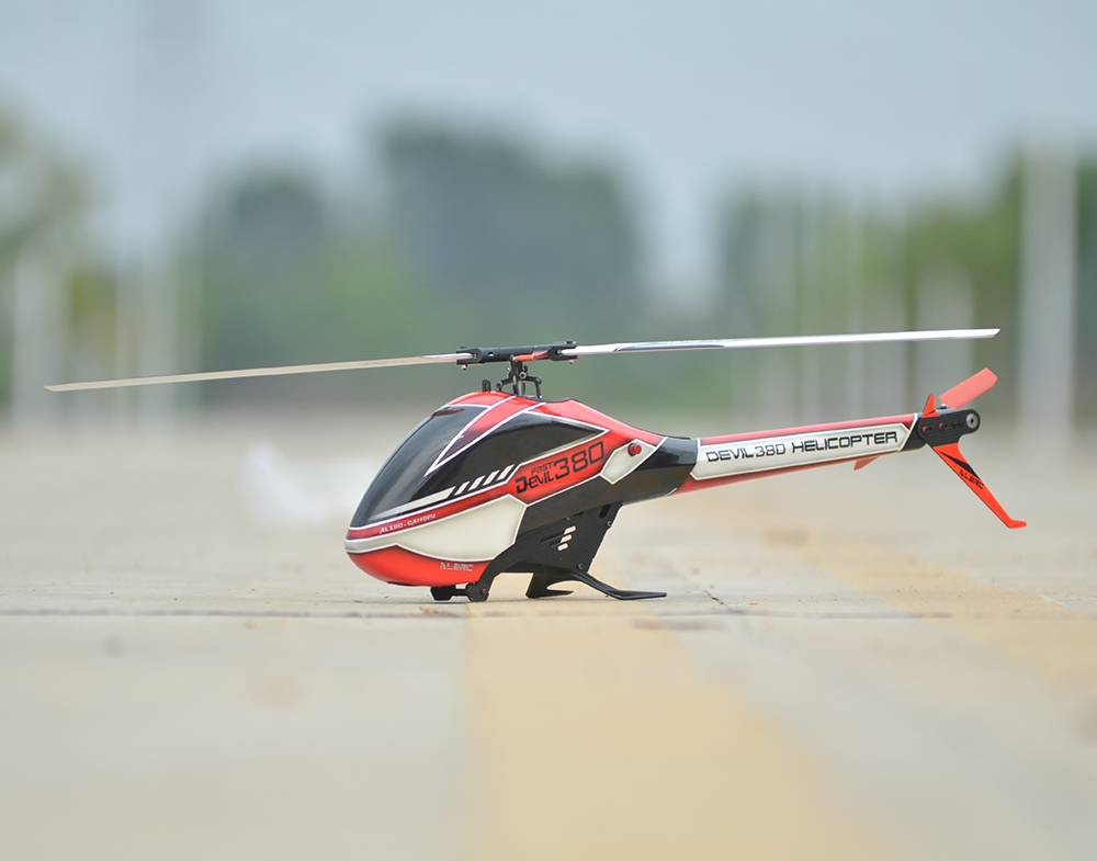 ALZRC Devil 380 FAST FBL 6CH 3D Flying RC Helicopter Kit With 3120 Pro Brushless Motor 60A V4 ESC Standard Combo