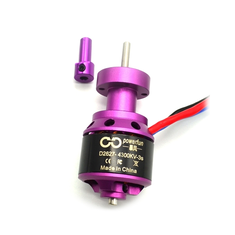 HTIRC D2627-4300KV Brushless Motor Support 4S LiPo Battery 55mm Ducted Fan For RC Aircraft Airplane