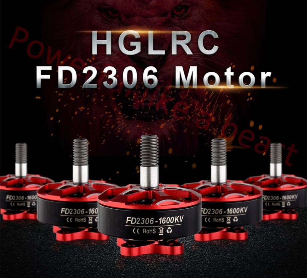 HGLRC Forward FD2306 2306 2450KV 3-4S / 1600KV 5-6S Brushless Motor for RC Drone FPV Racing