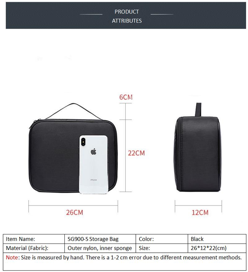 Waterproof Portable Storage Bag Carrying Case Handbag for SG900-S RC Quadcopter