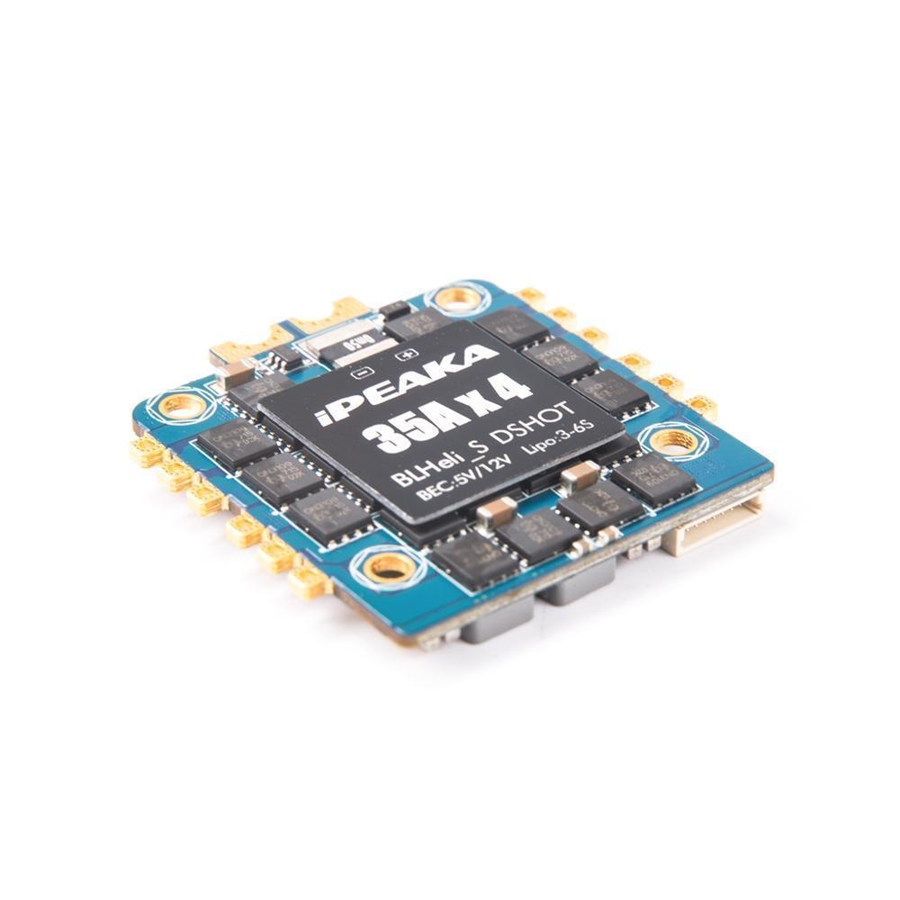 iFlight iPeaka 35A 3-6S BLHeli_S 4in1 ESC with 5V 12V BEC Output & Current Sensor for RC Drone FPV Racing