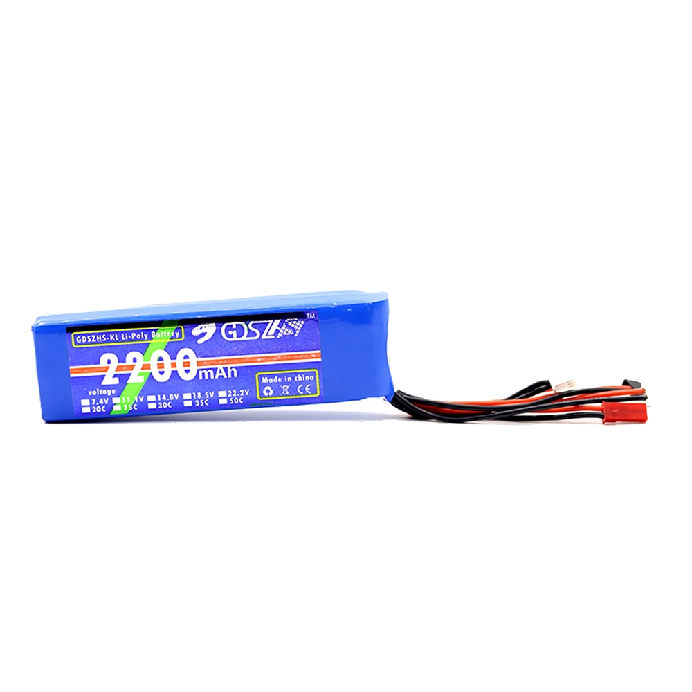 B6FPV 11.1V 2200mAh 3S Li-po Battery for Wfly Radiolink AT9S Radio Transmitter