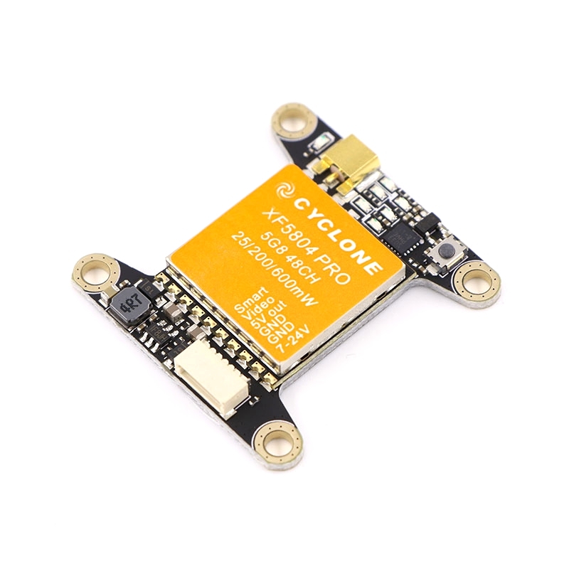 CYCLONE XF5804 PRO 0/5mW/200mW/400mW/600mW 5.8Ghz 48CH FPV Transmitter 2KM MMCX Support Smart Audio Pitmode for FPV Racing Drone