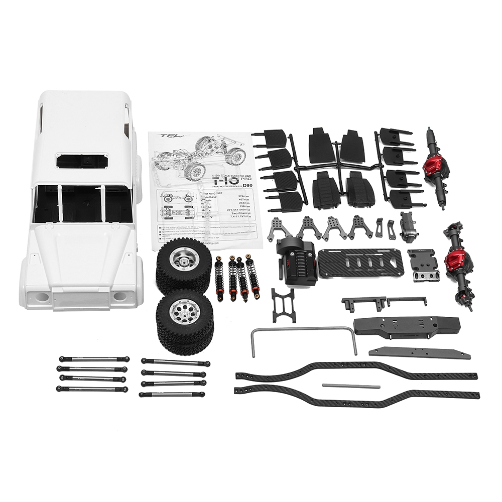 TFL C1507 Rc Car Crawler Chassis Kit Set for D90 Parts