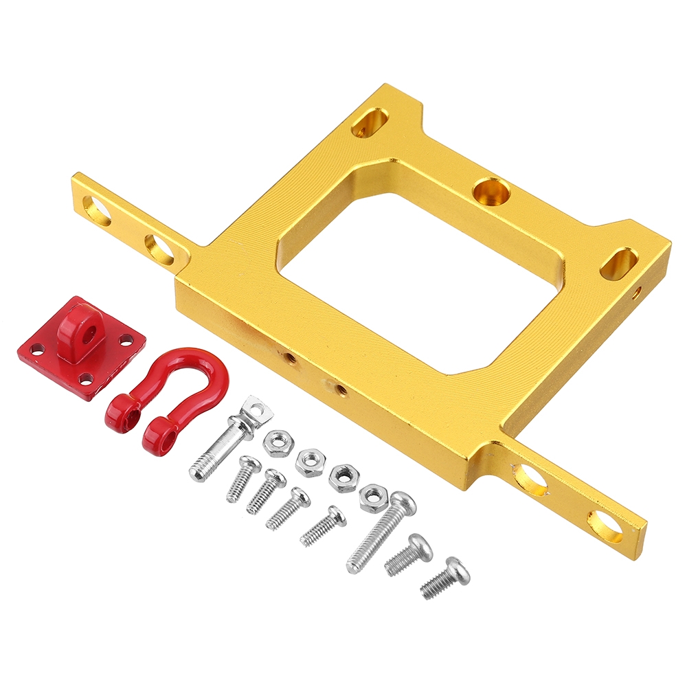 WPL Rear Bumper Protector For WPL B14 B16 B24 1/16 RC Car Parts With Hook Gold