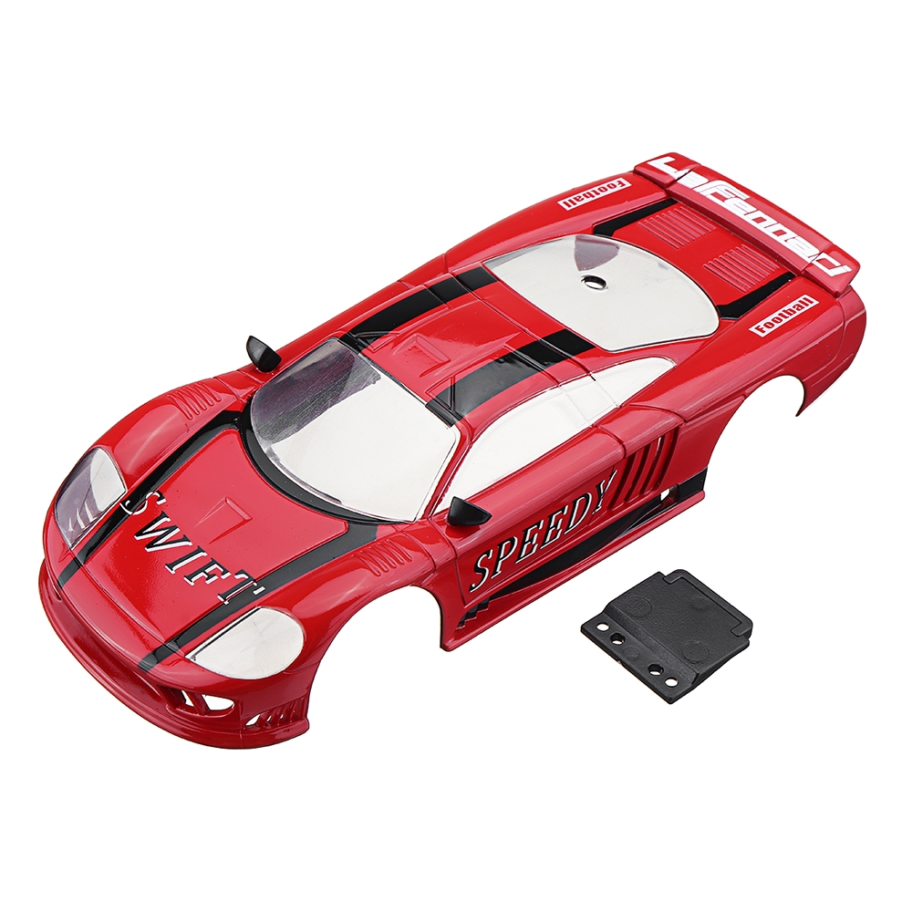 Firelap Sports Car RC Car Body Shell For 1/28 Das87 Wltoys Mini-Q RC Model Vehicle Red