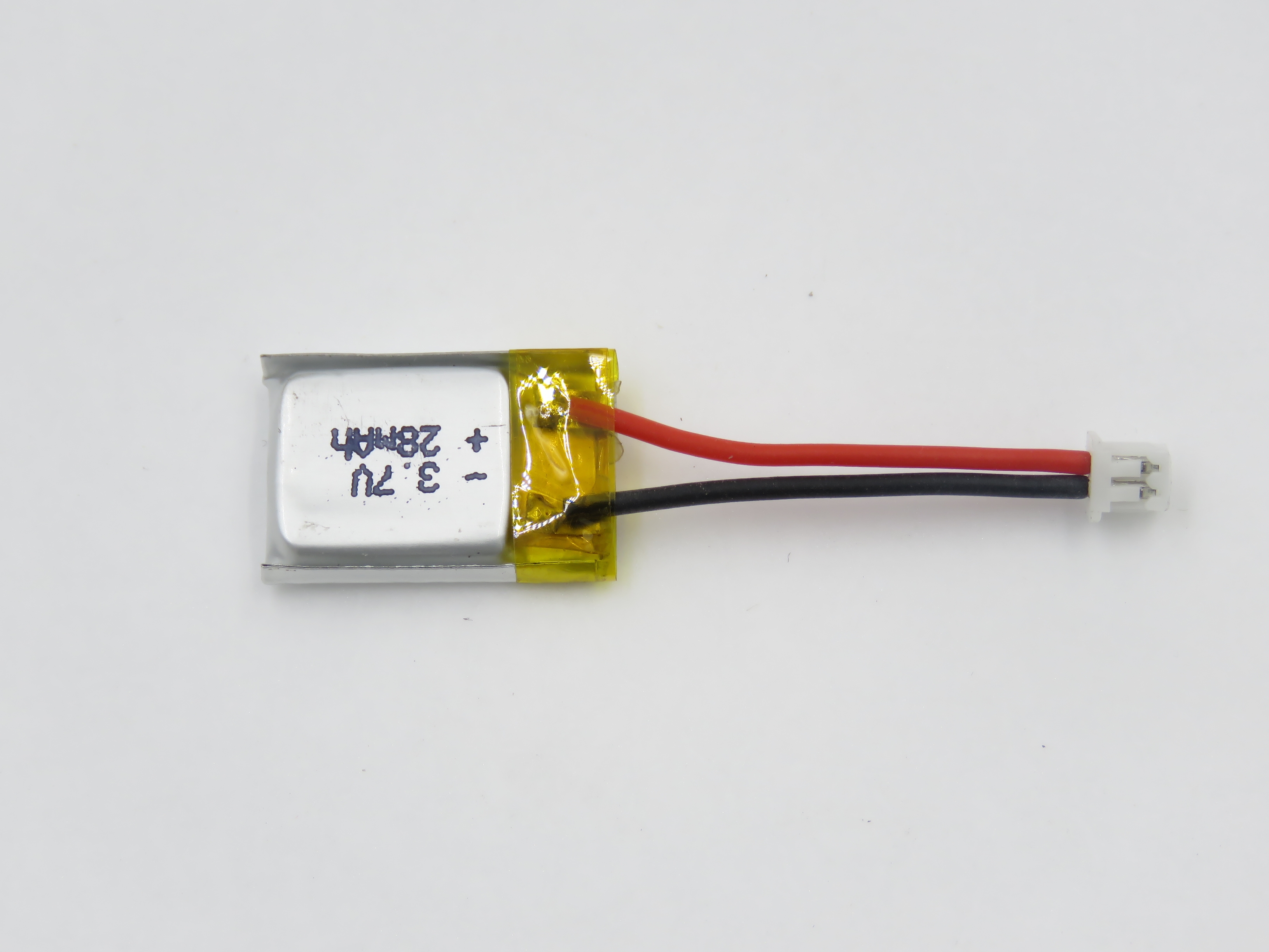 1S 3.7V 28mAh 15C LiPo Battery With JST-SH 1.25mm Plug For RC Airplane