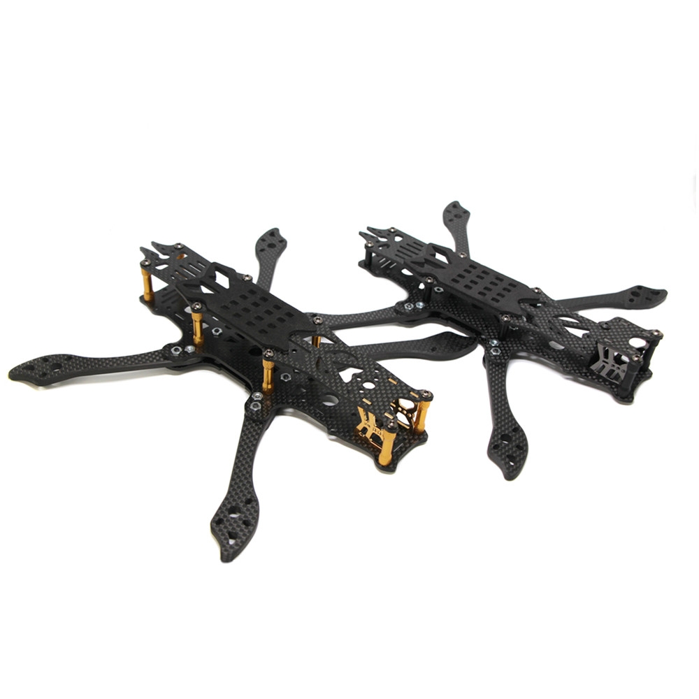 FLYWOO Mr.Croc-SL 225mm 5 Inch FPV Freestyle Carbon Fiber Racing Frame Kit 5mm Arm