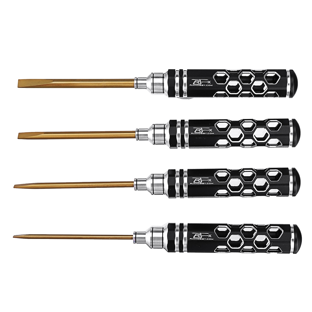 4Pcs RJX RJX2769 3.0/4.0/ 5.0/5.8mm Flat Head Screwdriver Tools Kit Set