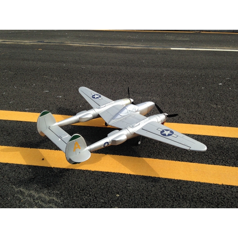 MD P38 1200mm Wingspan EPO RC Airplane Lockheed P-38 Lighting Zoom Aircraft PNP Fixed Wing