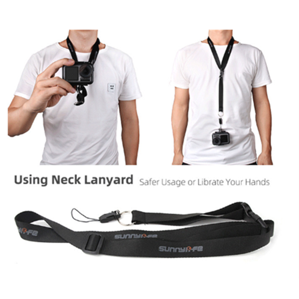 Sunnylife Camera Strap Neck Band Lanyard/Hand Strap for DJI OSMO ACTION Sport Camera Spare Part