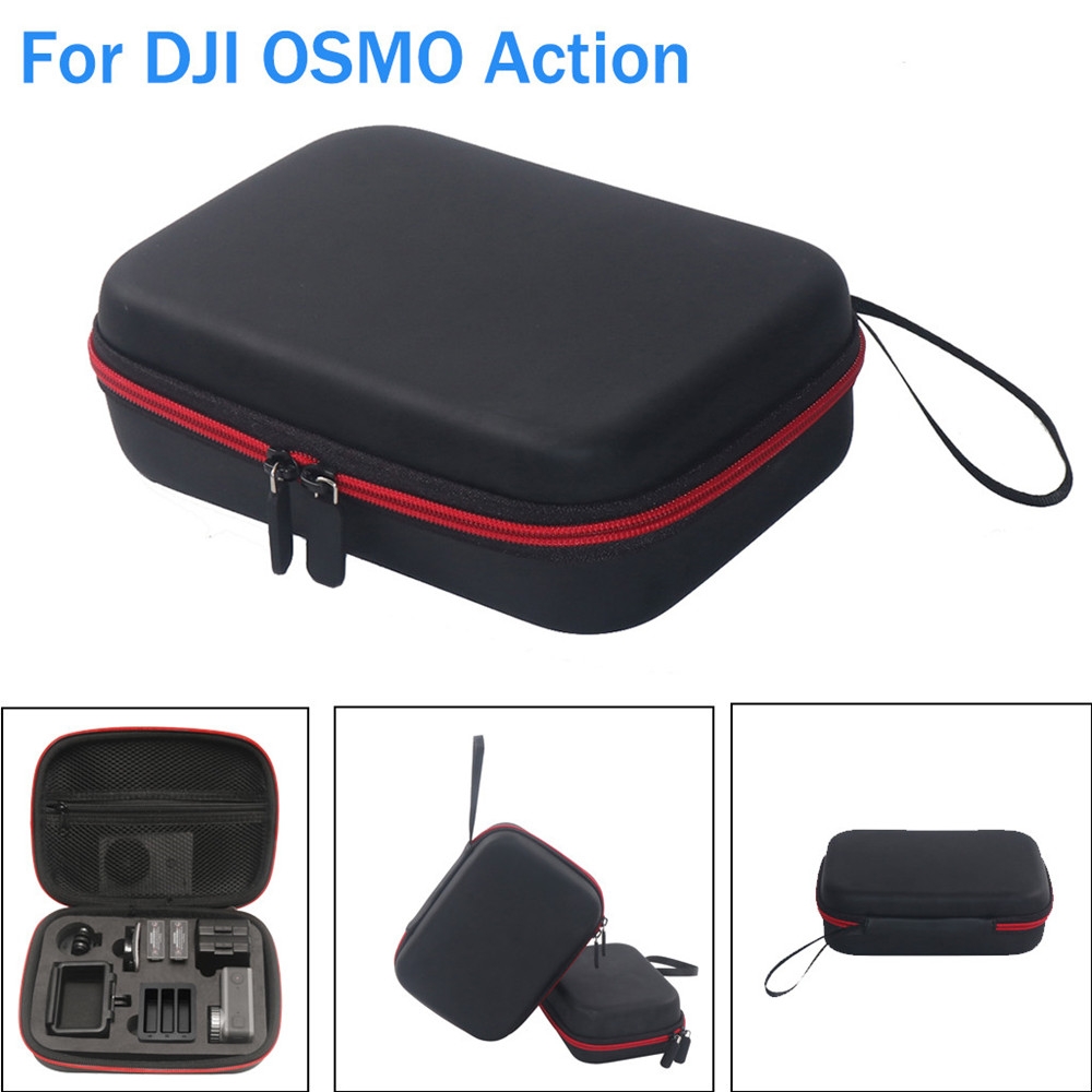 PU EVA Lining Shock-Proof Storage Bag Carrying Case For DJI Osmo Action 4K Camera Accesory Spare Part