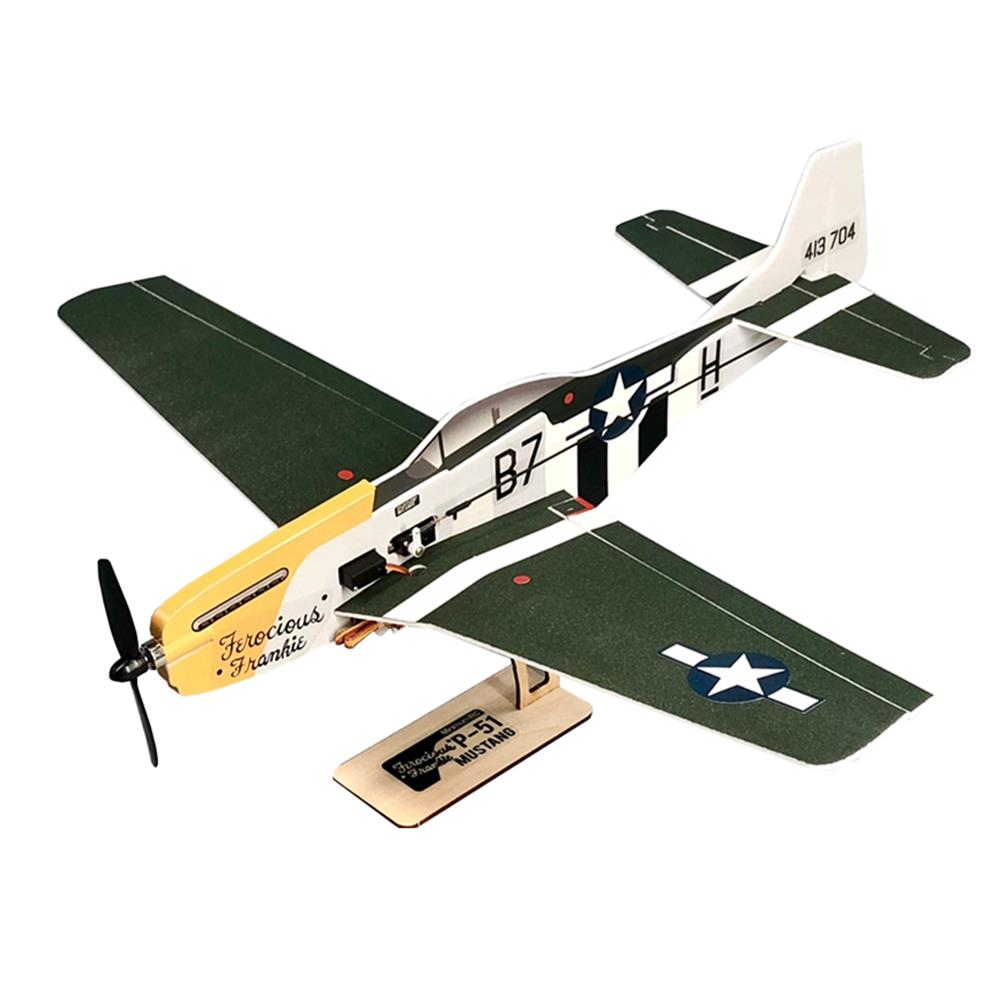 MinimumRC P-51 Mustang 4CH 360mm Wingspan RC Airplane Fixed Wing KIT/PNP