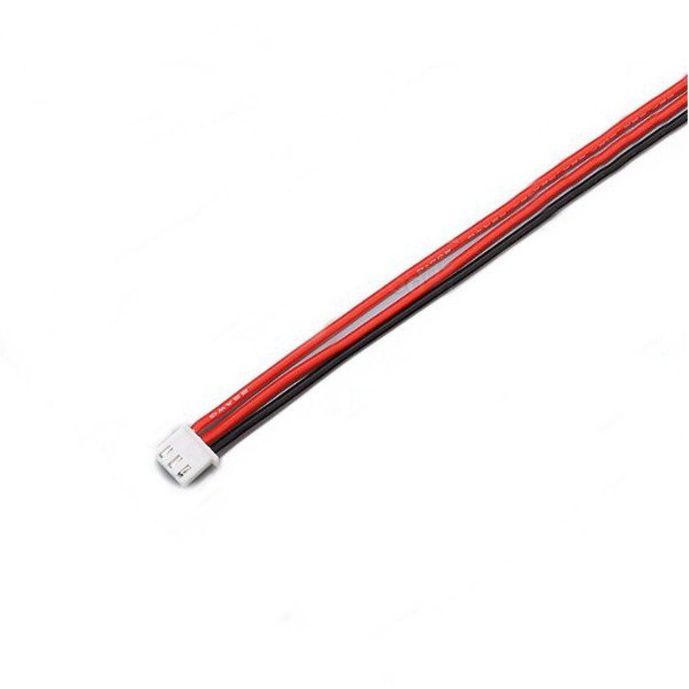 10 Pieces 2.54XH 22AWG 13CM 2S 3Pin Balance Cable Silicone Wire for Lipo Batteries