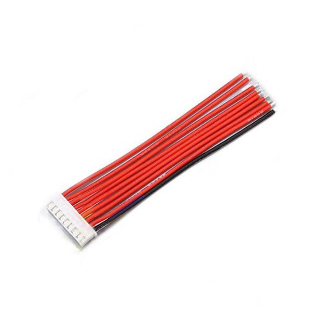 10 Pieces 2.54XH 22AWG 13CM 8S 9Pin Balance Cable Silicone Wire for Lipo Batteries