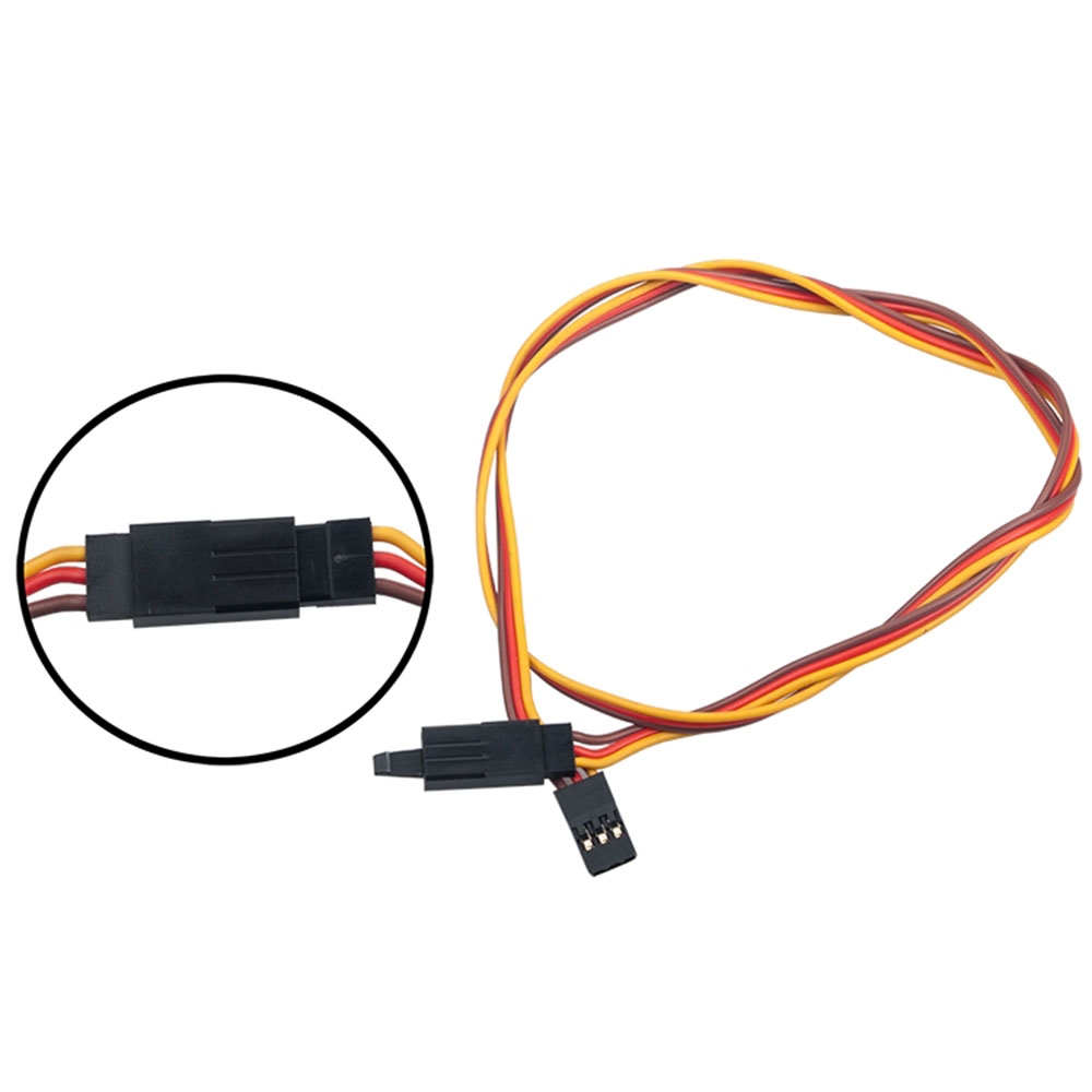 RJX 22 AWG Anti-off Servo Extension Wire Cable 60cm For JR Servo