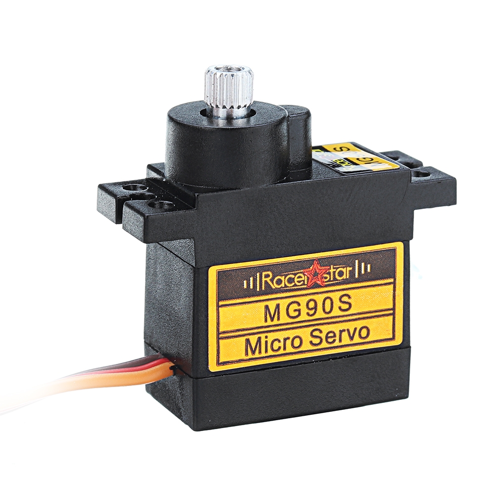 Racerstar MG90S 9g Micro Metal Gear Analog Servo For 450 RC Helicopter RC Car Boat Robot