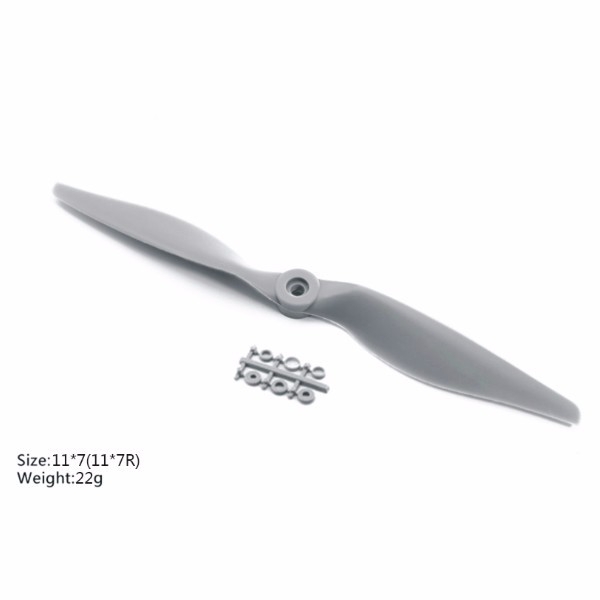 2Pcs APC Style 1170 11x7 DD Direct Drive Propeller Blade CW CCW For RC Airplane