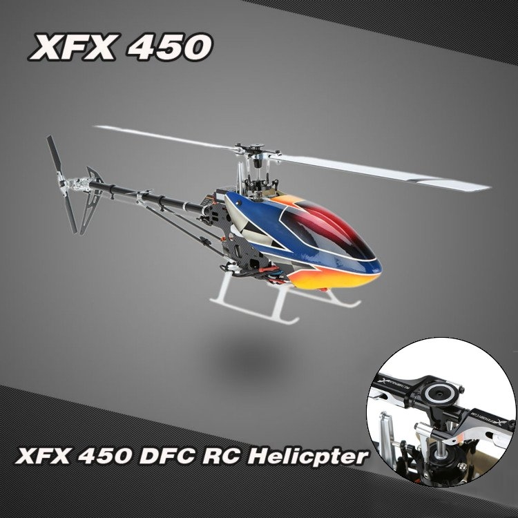 XFX 450 DFC 2.4G 9CH 3D Flybarless RC Helicopter Super Combo
