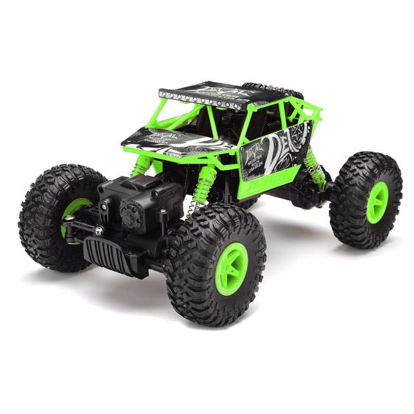 JJRC 1/18 Rock Crawler Rock Buggy Green Blue Red 4.8V 700mAh Battery