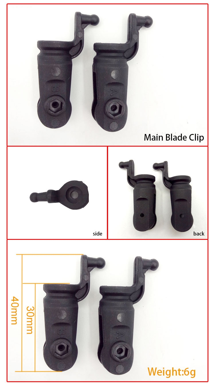 WLtoys V950 RC Helicopter Parts Main Blade Clip V.2.V950.007