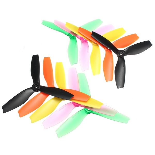 10 Pairs Racerstar R5040X3 5040 3 Blade Propeller 5.0mm Mounting Hole For 2204 2206 Motor FPV Frame