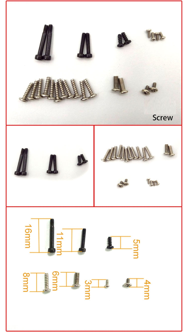 WLtoys V950 RC Helicopter Parts Screws Set V.2.V950.009