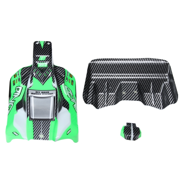 REMO Green Off-Road Buggy Body Shell Canopy D5602 1/16 RC Car Part