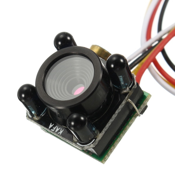 650TVL 1/4 CMOS 3.6mm Lens 6MP HD Mini FPV Camera PAL/NTSC 3.3-5V