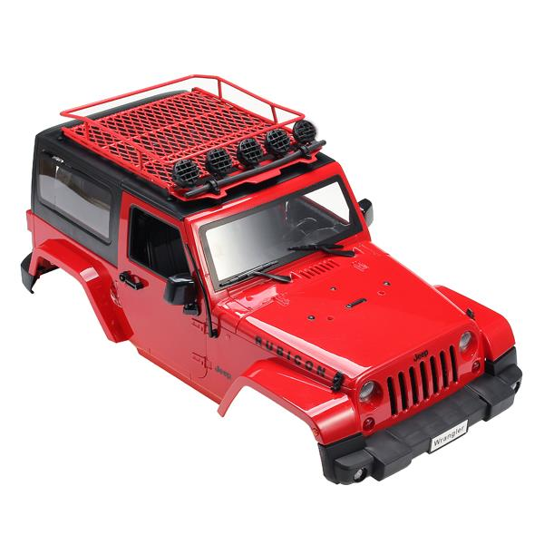 HG 1/10 HG-P405 2.4G 4WD JEEP Crawler Car Shell With Metal LED Frame