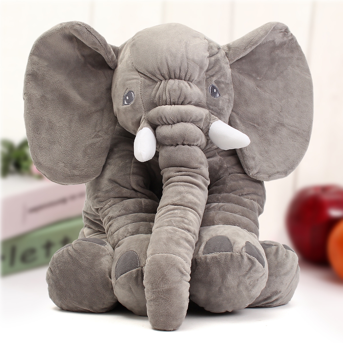 23.5 60cm Cute Jumbo Elephant Plush Doll Stuffed Animal Soft Kids Toy