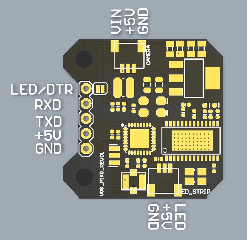 Micro 20x20mm VTX-OSD 40CH 5.8G 25mw-200mw Mini FPV Transmitter Integrated OSD RHCP For F3