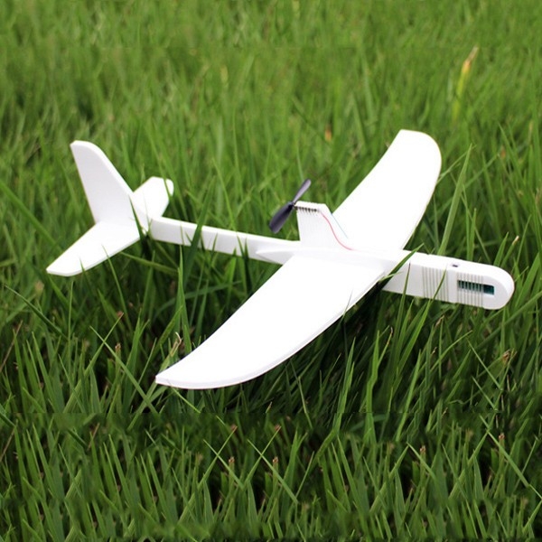 Super Capacitor Electric Hand Throwing Free-flying Glider Airplane Model