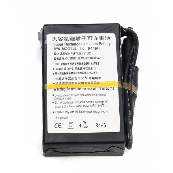 FPV Power Management DC 8.4V 4800mAh Super Rechargeable Portable Lithium-ion Battery Pack
