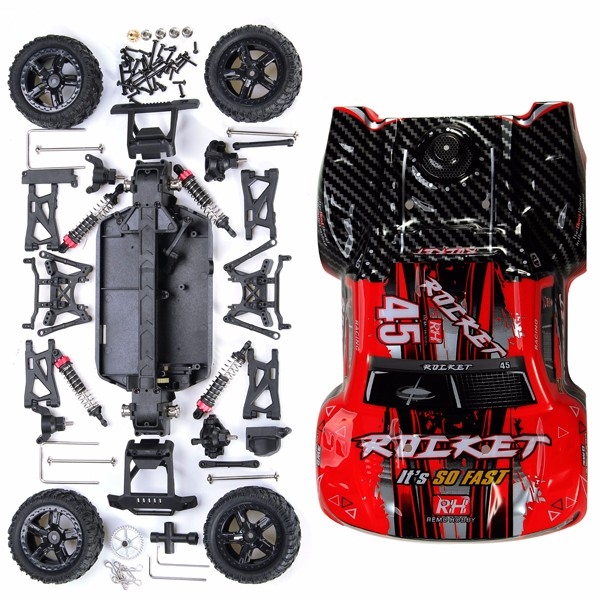 REMO 1/16 RC Short Course Truck Car Kit With Car Shell Without Electronic Parts