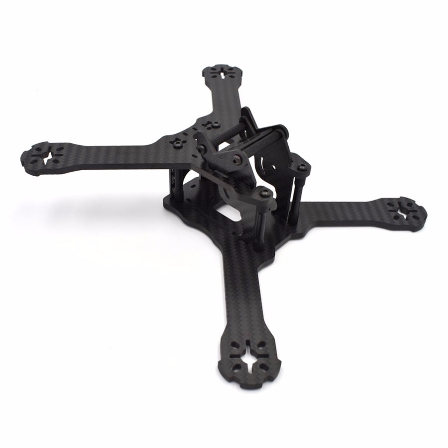 Realacc Phoenix X210S 210mm 3K Carbon Fiber FPV Racing Frame 4mm Frame Arm w/ LED Board 5V & 12V PDB