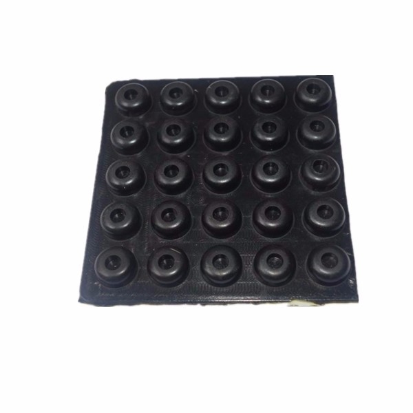 Landing Skid Gear Frame Anti-vibration M3 Silicon Rubber Pad 