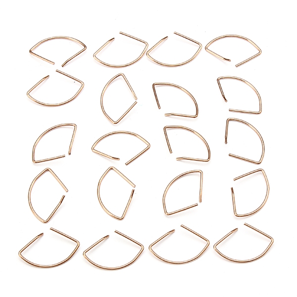 20 PCS DIY All Copper Leaf Cloverleaf for 5.8G Clover Anatenna