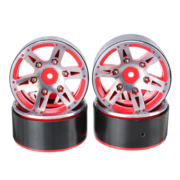 AUSTAR 4PCS Aluminum Alloy Wheel Hub 12mm Hex For Climbing Car 