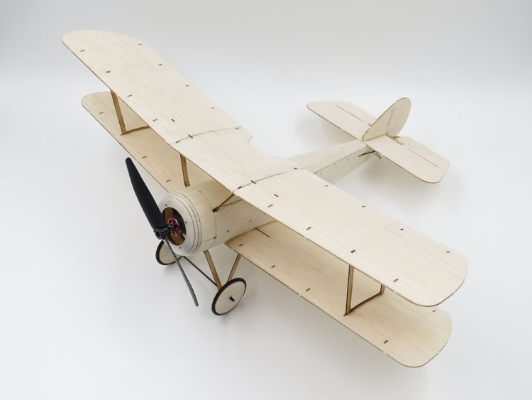 Sopwith Pup Balsa Wood 378mm Wingspan Biplane Warbird Aircraft Kit