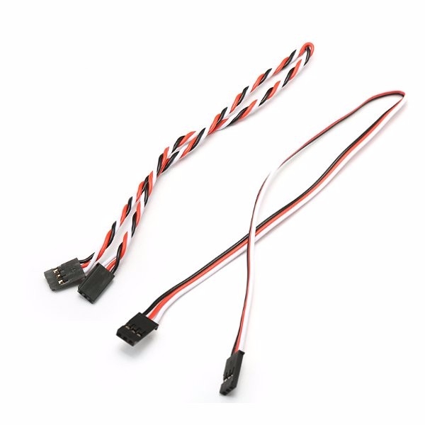 22AWG 60 Core 30cm Male to Male Futaba Plug Servo Extension Wire Cable