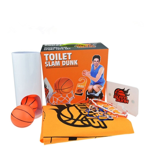 Toilet Basketball Creative Novelities Toys Joker toys Break Boring