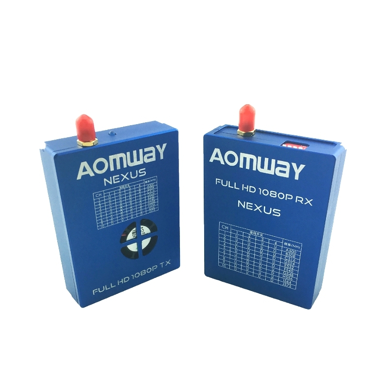 Aomway NEXUS V1 FULL HD 1080P 10CH AV FPV Transmtiter Receiver TX RX Combo