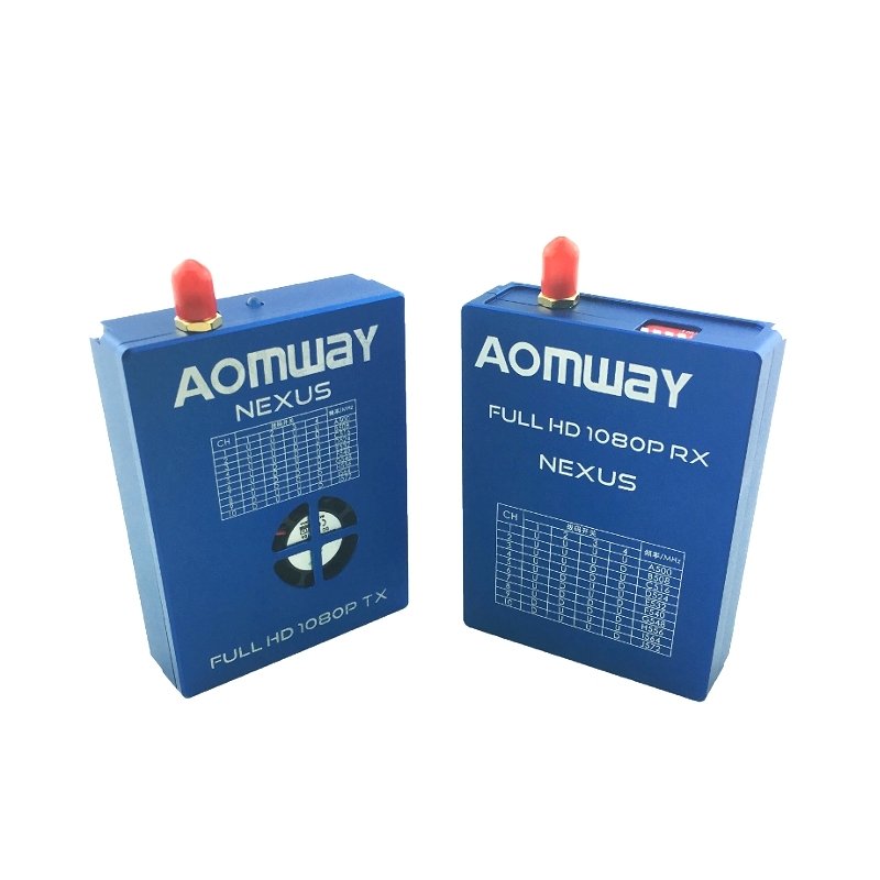 Aomway NEXUS V1 FULL HD 1080P 10CH AV FPV Transmtiter Receiver TX RX Combo